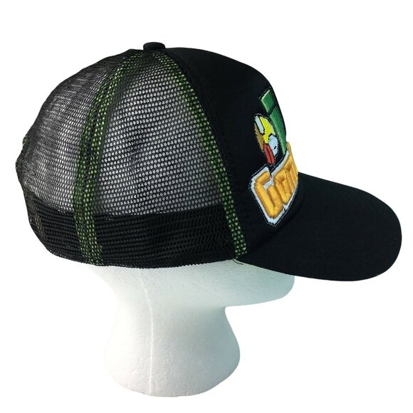 Game Over Trucker Hat Concept One Mens Black Embroidered Adjustable Snap Back u - Picture 3 of 9